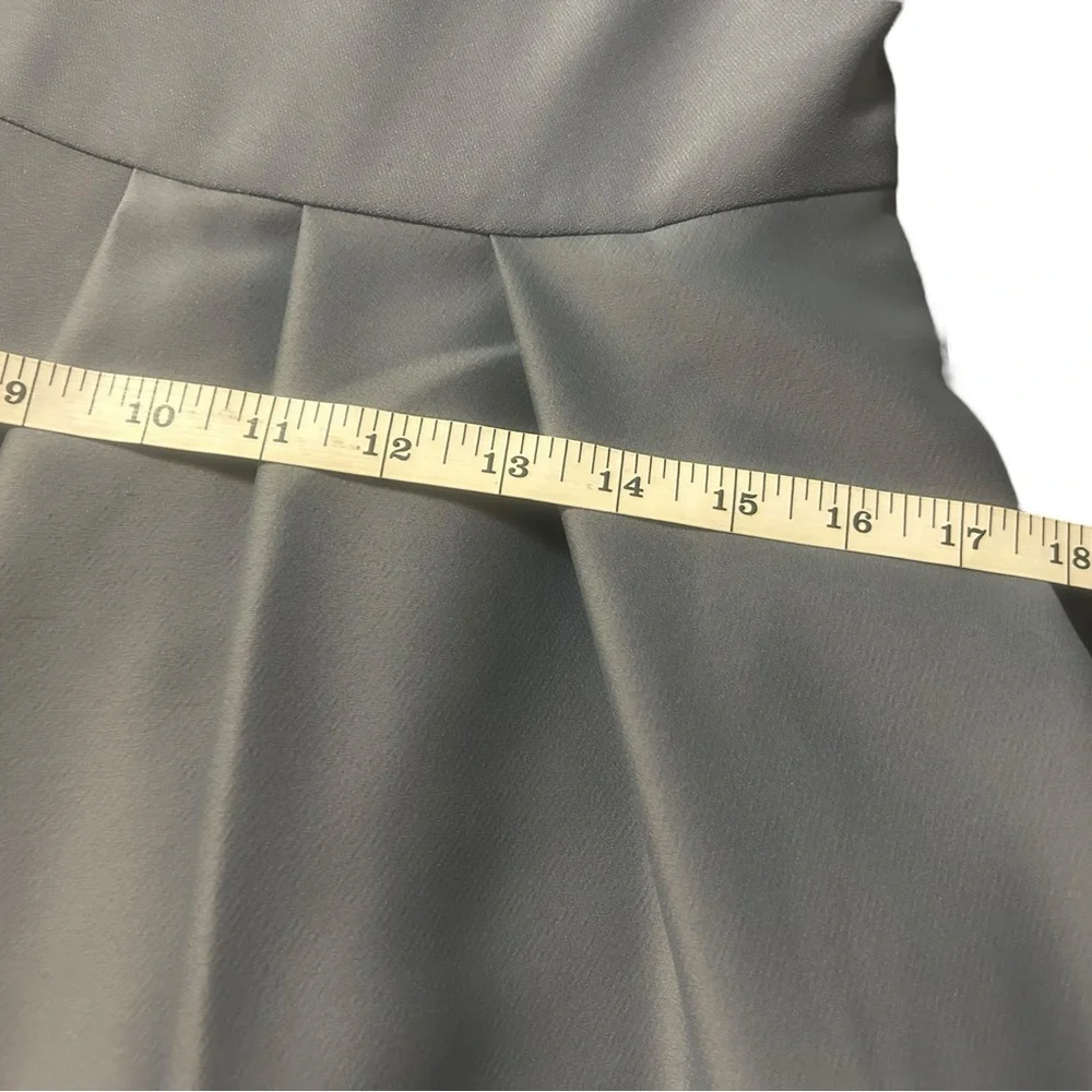 Banana Republic Sleeveless High‎ Low Gray Dress, Size 4